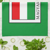 Magyarorszag Geschirrtuch (Gefaltet)