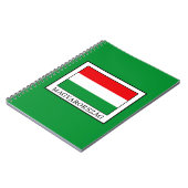 Magyarorszag Notizblock (Linke Seite)
