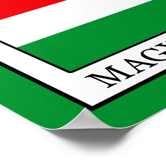 Magyarorszag Poster (Ecke)