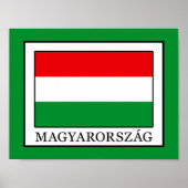Magyarorszag Poster (Vorne)