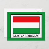 Magyarorszag Postkarte (Vorne/Hinten)