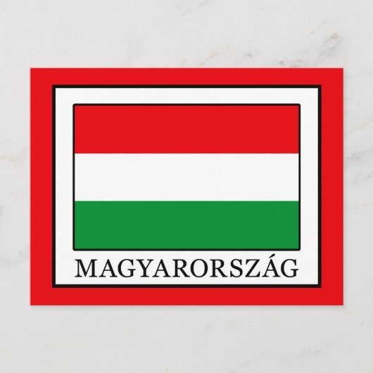 Magyarország Postkarte (Vorderseite)