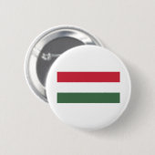 Magyarország - Ungarische Flagge Button (Vorne & Hinten)