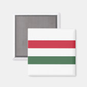Magyarország - Ungarische Flagge Magnet (Vorderseite/Rückseite)