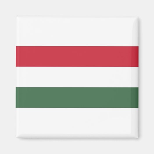 Magyarország - Ungarische Flagge Magnet (Vorne)