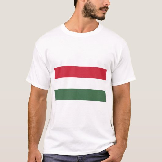 Magyarország - Ungarische Flagge T-Shirt (Vorderseite)