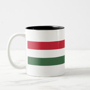 Magyarország - Ungarische Flagge Zweifarbige Tasse