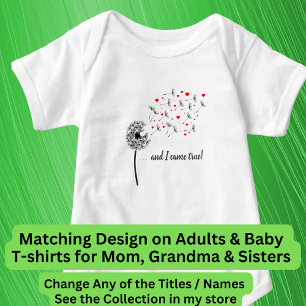 Mah a Wish & I Came True - Matching Mama Baby Body Strampler