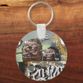 Mah coza, Graffiti, Spanien Schlüsselanhänger (Vorderseite)