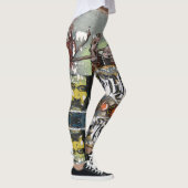 Mah coza, Graffiti, Spanien Zollrechtliche Legging Leggings (Rechts)