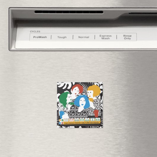 Mah Jong Friends Magnet (In Situ (Geschirrspüler))