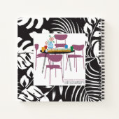Mah Jong Friends Notebook Notizblock (Rückseite)