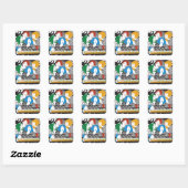 Mah Jong Friends Stickers (Blatt)