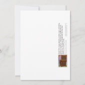 Mah Jong Green Table Flat Card Einladung (Rückseite)