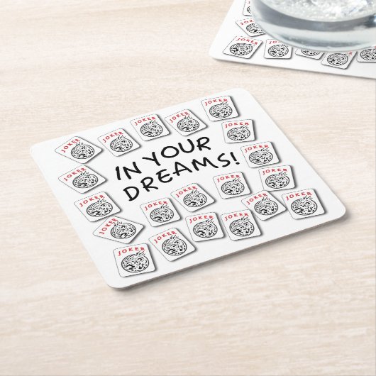 Mah Jong Joker Untersetzer (angewinkelt)