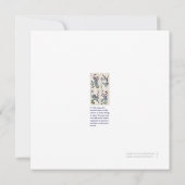 Mah Jong One Bams Flat Card Einladung (Rückseite)