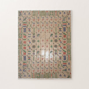 Mah-Jong Set 1 - Symbolischer Platz Puzzle