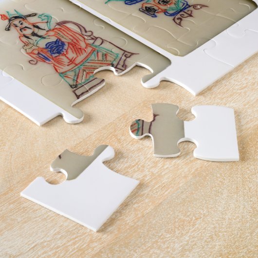 Mah-Jong-Set-Puzzle Puzzle (Seite)