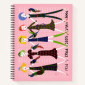 Mah Jongg 100 Jahre Notebook Notizblock (Vorderseite)