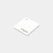 Mah Jongg 3x3 Inch Post It Post-it Klebezettel (angewinkelt)