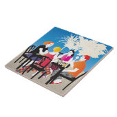 Mah Jongg Alfresco2 Fliese (Seite)