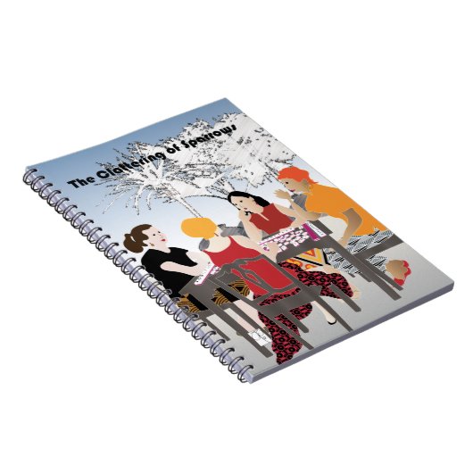 Mah Jongg Alfresco-Notebook Notizblock (Rechte Seite)