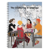 Mah Jongg Alfresco-Notebook Notizblock (Vorderseite)