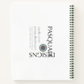 Mah Jongg American Tiles Notizblock (Rückseite)