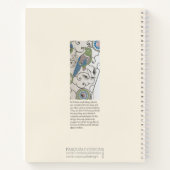 Mah Jongg Art Deco Notebook Notizblock (Rückseite)