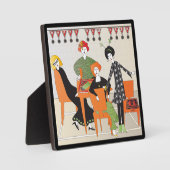 Mah Jongg Banner Neujahr Fotoplatte (Vorderseite)