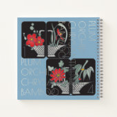 Mah Jongg Basket-Notebook Notizblock (Rückseite)