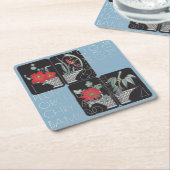 Mah Jongg Basket Untersetzer (angewinkelt)