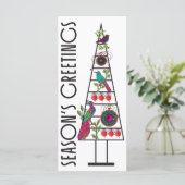 Mah Jongg Baum Flat Card (Stehend Vorderseite)