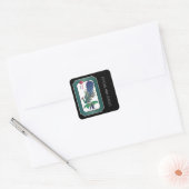 Mah Jongg Bird Holiday Stickers (Umschlag)