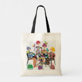 Mah Jongg Birds Tasche (Rückseite)