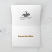 Mah Jongg Birthday Basket Karte (Innenseite)