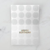Mah Jongg Birthday Card Karte (Innenseite)