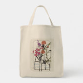 Mah Jongg Blume Mutter Tasche (Rückseite)