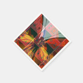 Mah Jongg Butterfly Napkins Serviette (Ecke)