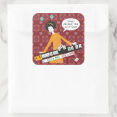 Mah Jongg C Hand Stickers (Tasche)