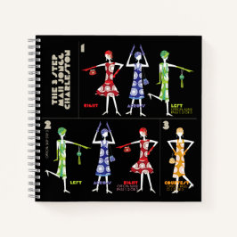 Mah Jongg Charleston/American Tiles Notebook Notizblock