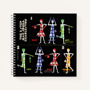 Mah Jongg Charleston/American Tiles Notebook Notizblock