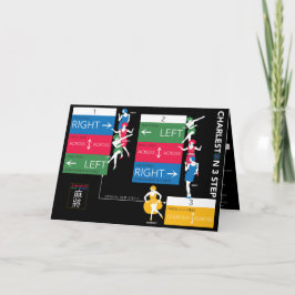 Mah Jongg Charleston Faltkarte Dankeskarte