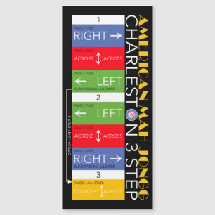 Mah Jongg Charleston Magnet 1