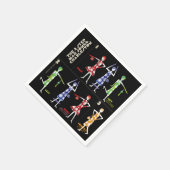 Mah Jongg Charleston Napkins Serviette (Ecke)