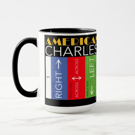 Mah Jongg Charleston Tasse (Links)