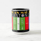 Mah Jongg Charleston Tasse (Zentrum)