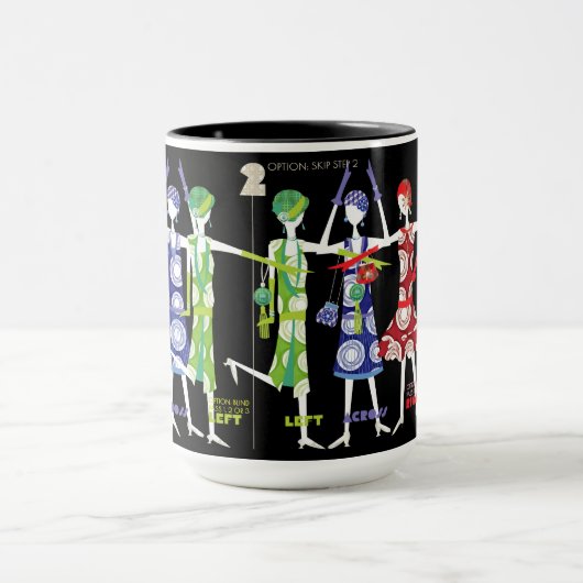 Mah Jongg Charleston Tasse (Zentrum)