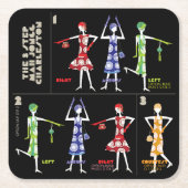 Mah Jongg Charleston Untersetzer (Vorderseite)