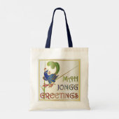 Mah Jongg Christmas One Bam Tasche (Rückseite)